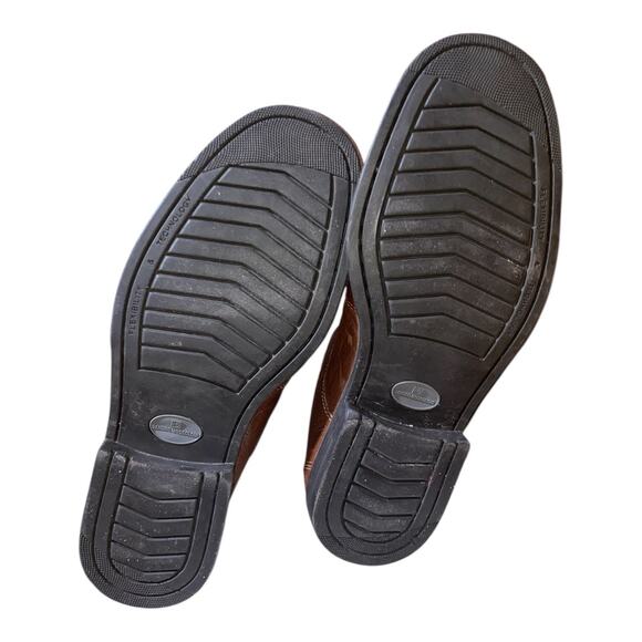 Sandro Moscoloni Brown Soft Leather Oxfords Men's Size US 13.5 EEE 44 BR - Picture 5 of 7